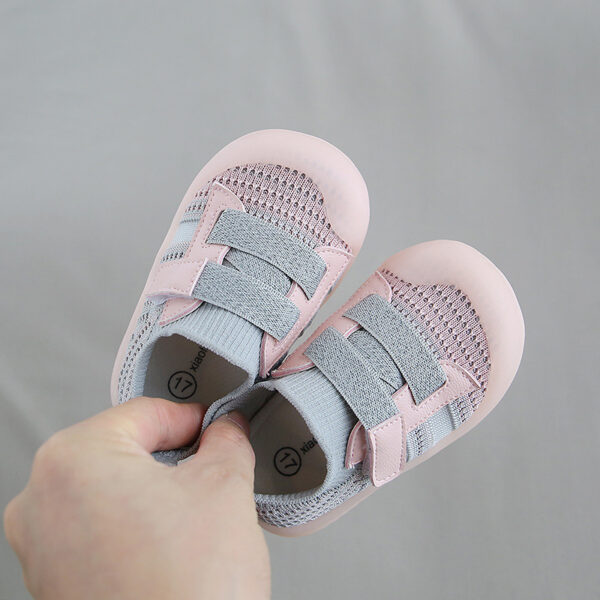 Baby Toddler Shoes Jelly Bottom Velcro Baby Shoes - Image 2