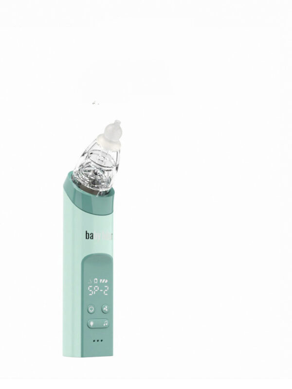 Nasal Aspirator Baby Electric Nasal Aspirator Newborn Baby Nose Cleaner Beauty Instrument Blackhead Remover Bab 2 In 1 - Image 4
