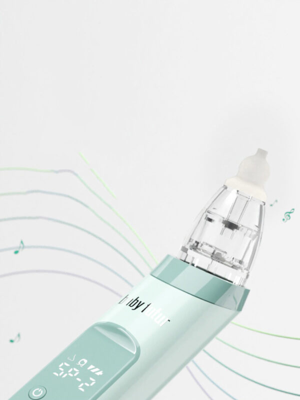 Nasal Aspirator Baby Electric Nasal Aspirator Newborn Baby Nose Cleaner Beauty Instrument Blackhead Remover Bab 2 In 1 - Image 6