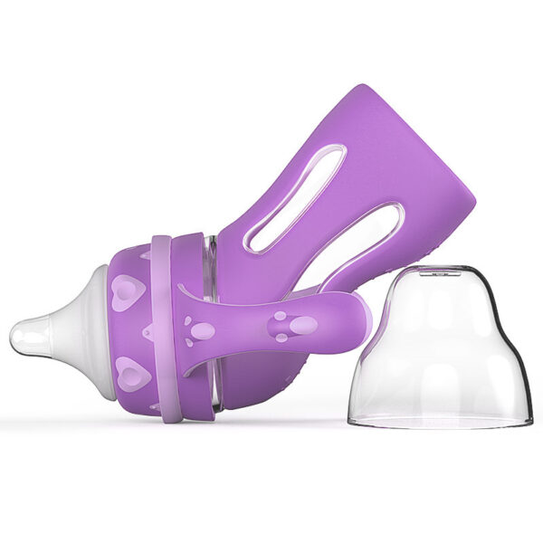 Glass Baby Bottle Straw Drop-resistant Water Drink Bottles for Baby Milk Bottle for a Child Newborn Baby Bottle - Image 5