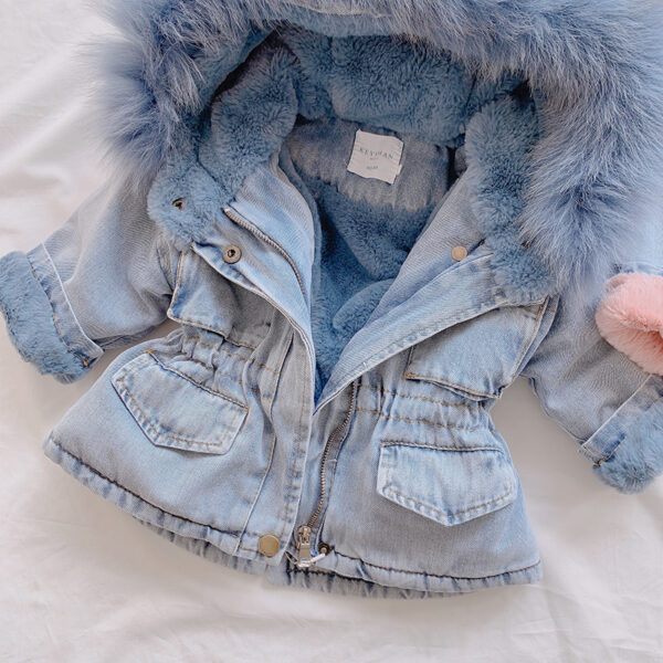 Girl denim coat - Image 4